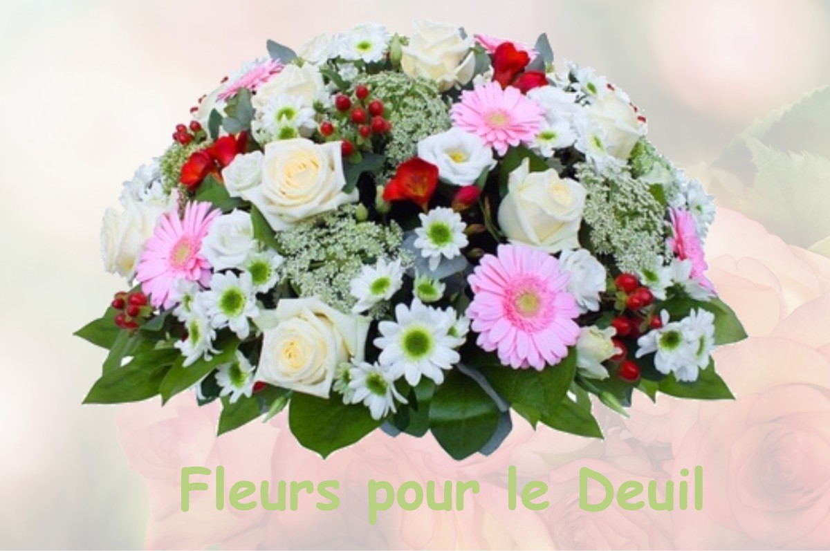 fleurs deuil BREUX-SUR-AVRE